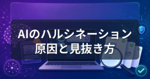 AIのハルシネーションとは?原因・見抜き方・安全な使い方を初心者向けに解説