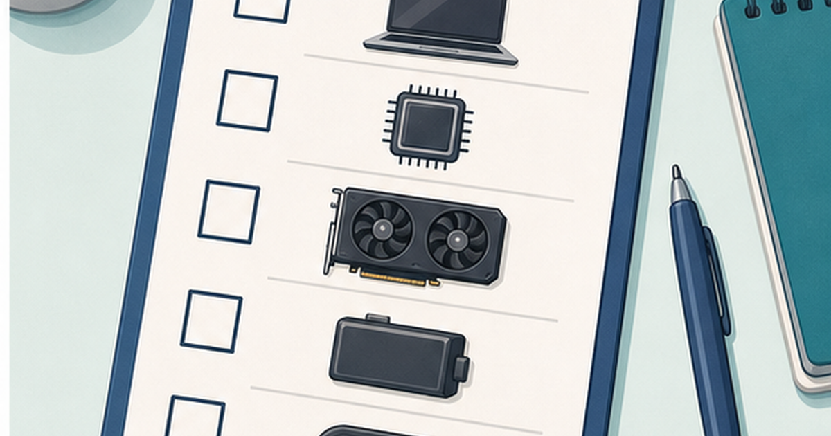Copilot+ PCの判断ポイントを整理したイメージ
