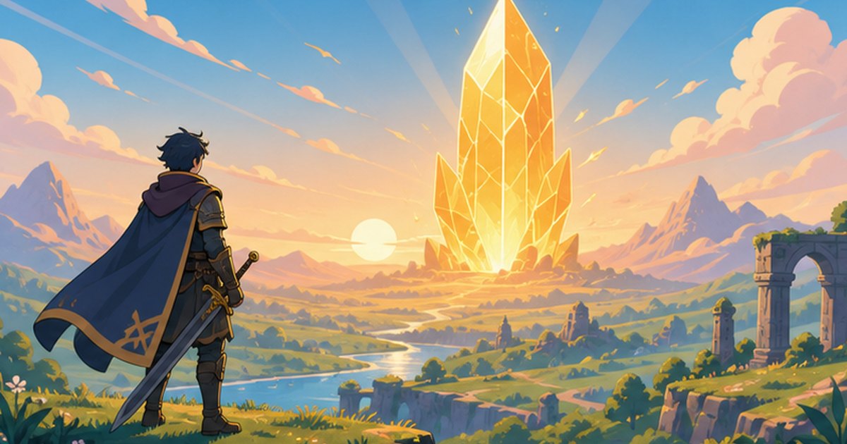 FF14黄金のレガシーの冒険の世界をイメージしたイラスト