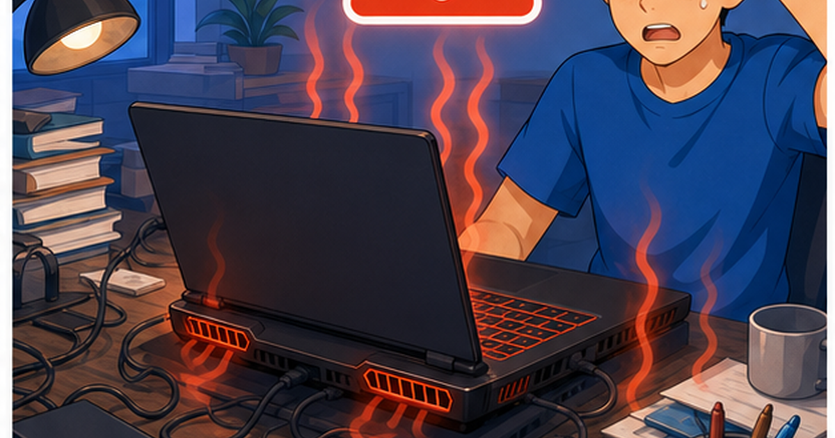 ゲーミングノートPC おすすめを順番に確認するイメージ
