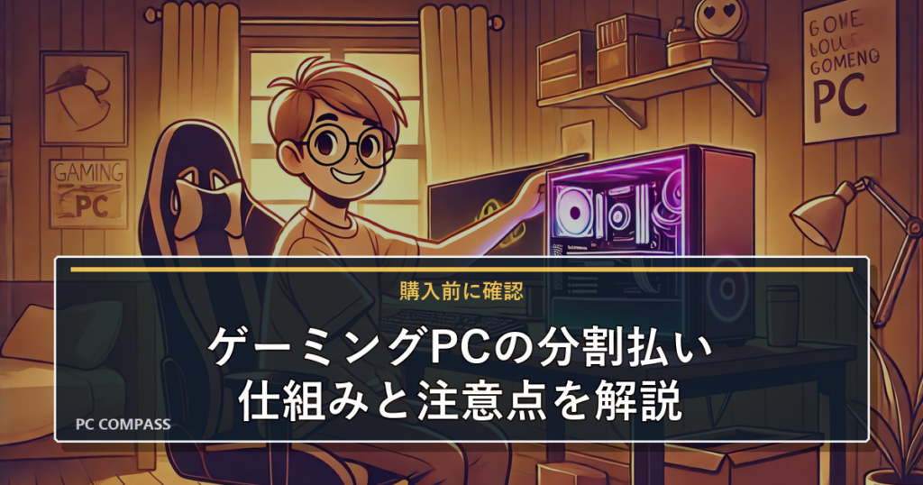 ゲーミングPC分割払いの審査は厳しい？流れ・かかる時間・通らないときの対処法のアイキャッチ画像