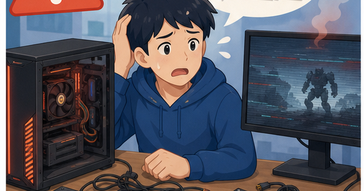 ゲーミングPCおすすめを順番に確認するイメージ