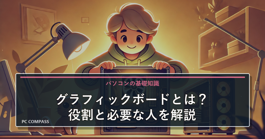 グラボ（GPU）とは？役割と必要な人・いらない人を初心者向けに解説のアイキャッチ画像