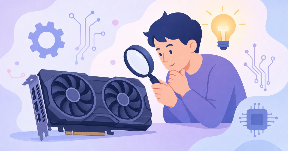 グラボの型番を読み解くイメージ