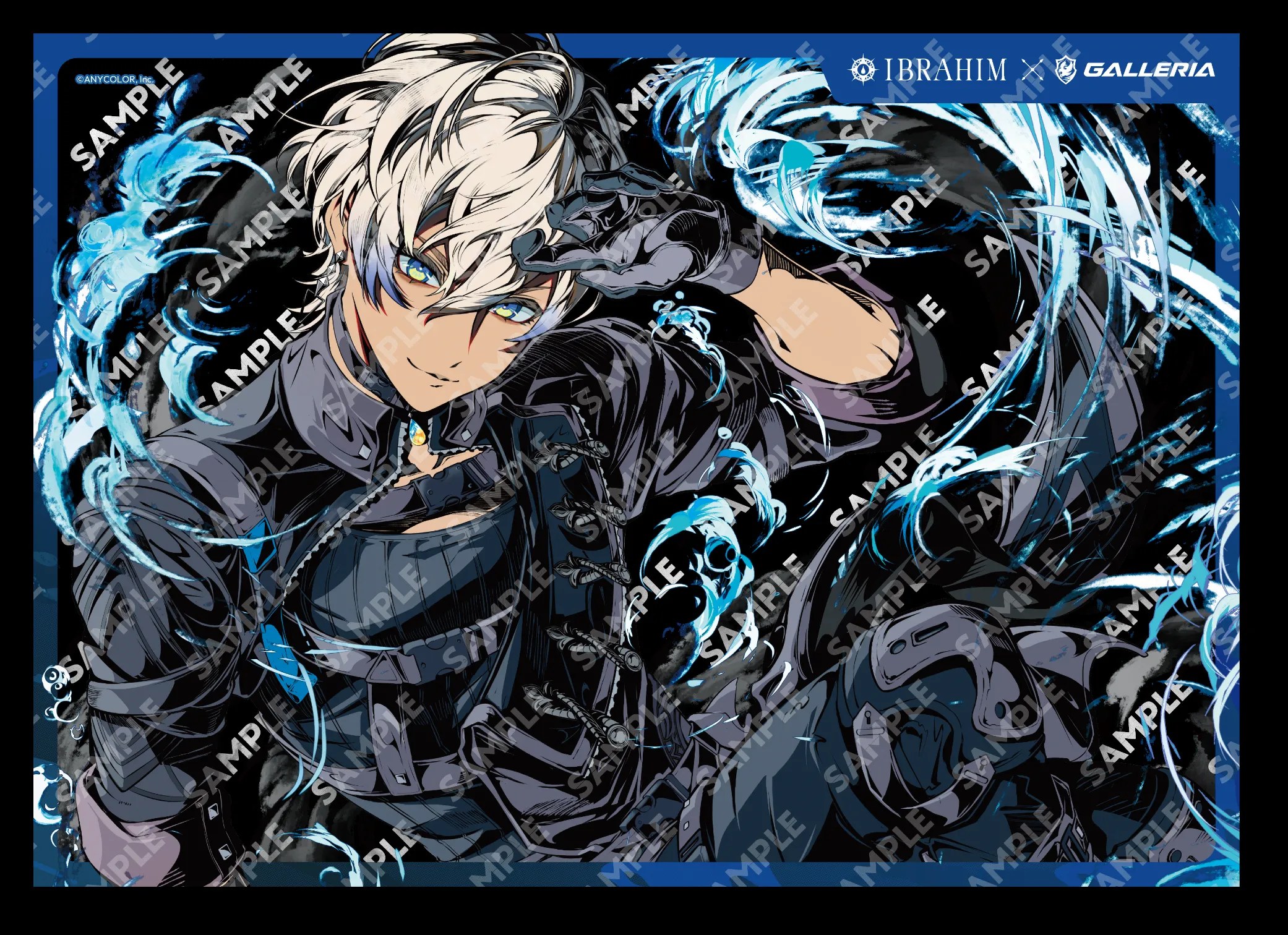 イブラヒムのオリジナルA4クリアポスターとステッカー