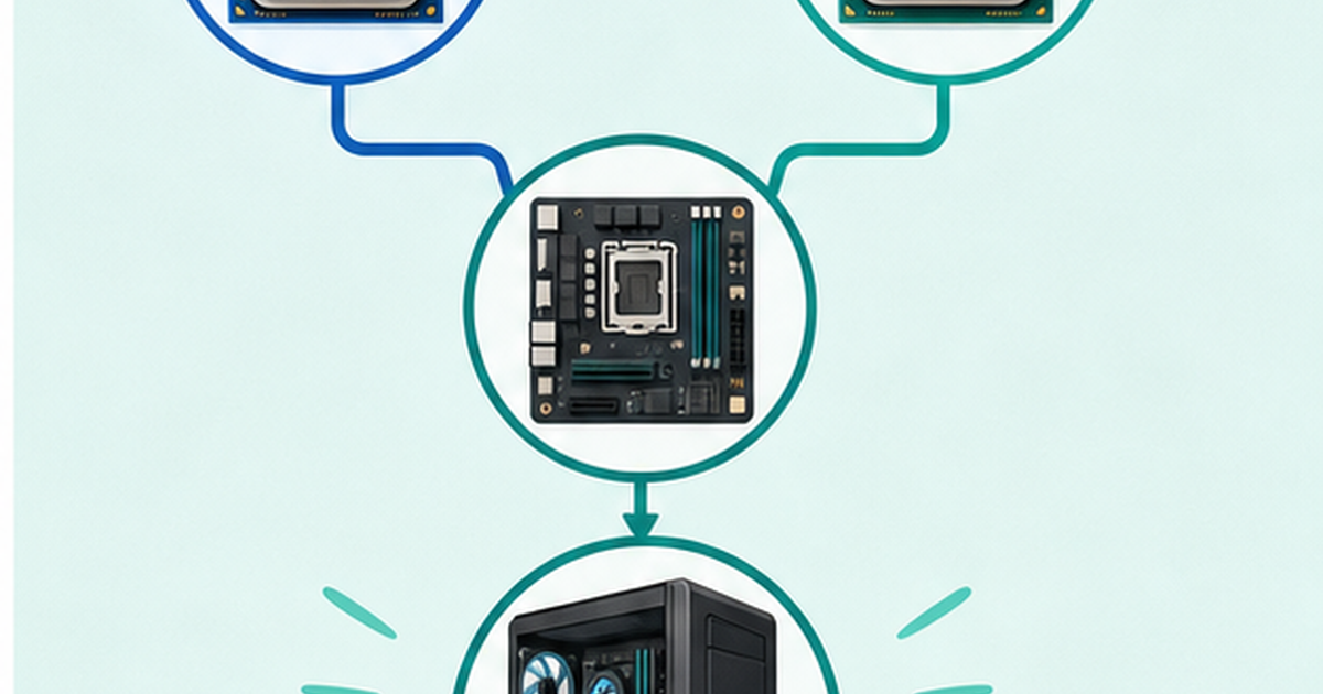 CPU 性能比較の次の判断をするイメージ