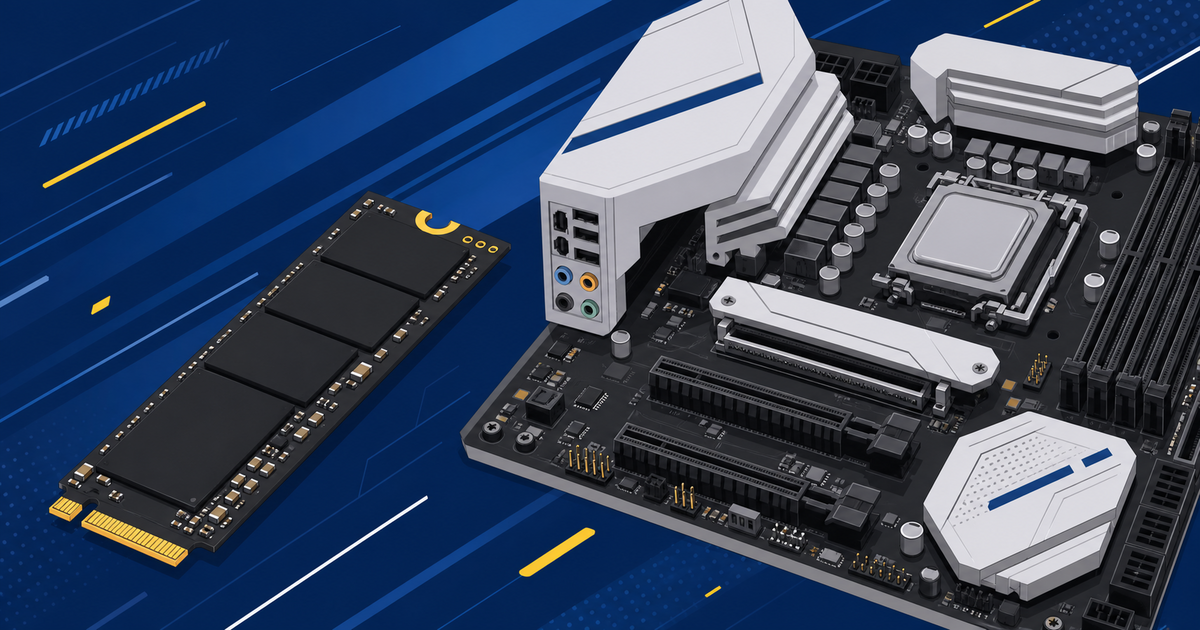 Samsung 990 SSDとゲームPCのM.2スロットを示すイメージ