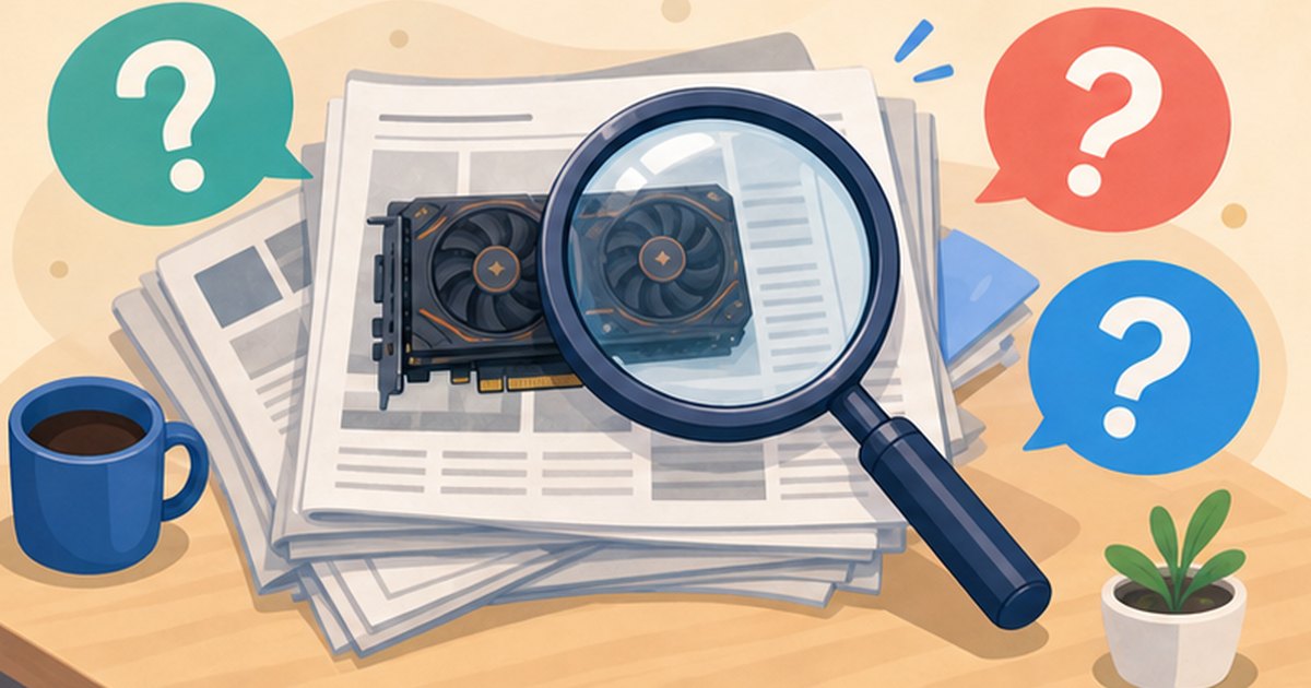 グラボの噂やニュースを調べるイメージイラスト