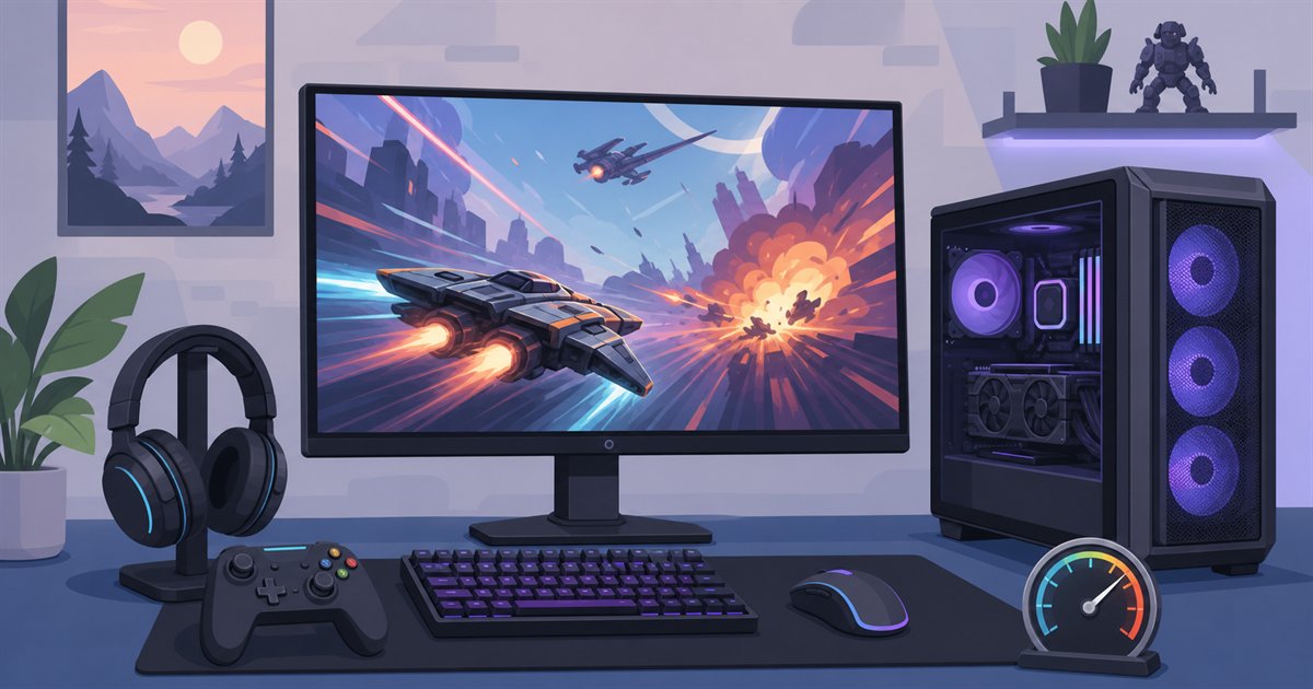 9700Xでゲームを快適に遊ぶイメージ