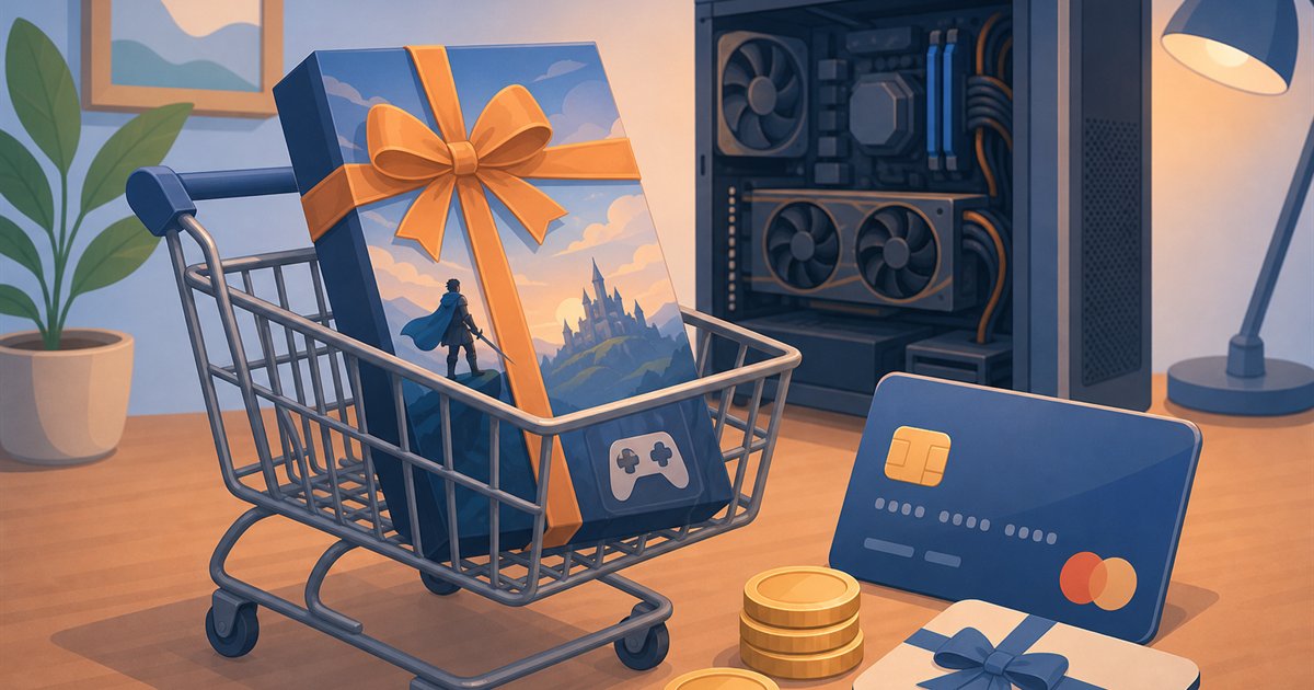 Steamでのゲーム購入と支払い方法のイメージ