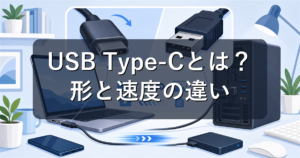 USB Type-Cとは？端子の種類・USB-Aとの違いと見分け方を解説