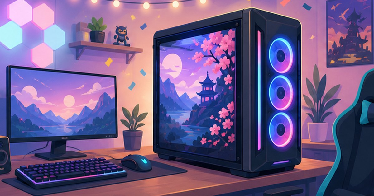 ぶいすぽっ!コラボゲーミングPCのイメージ
