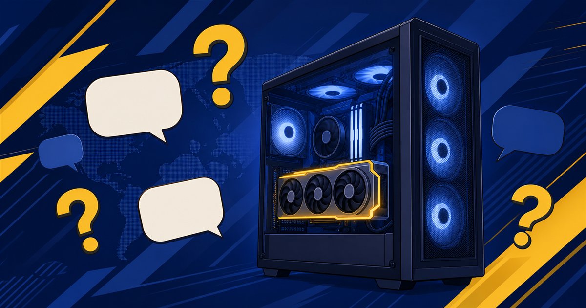 PCゲーマーが注目する発表候補の確定情報と噂を整理するイメージ