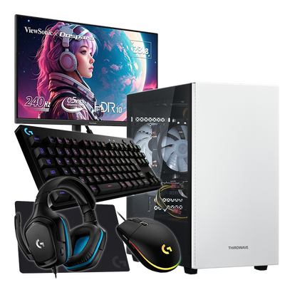 THIRDWAVE AD-R5A35A-01W Logicoolスターターセット（液晶モニター付属） メモリ16GBモデル