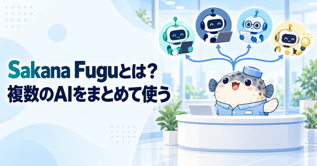 Sakana Fuguとは？無料で試す方法と料金、PCで動くかを解説
