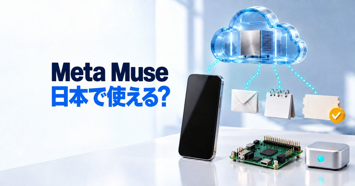Meta Museは日本で使える?料金・できること・自作ガジェットSDK