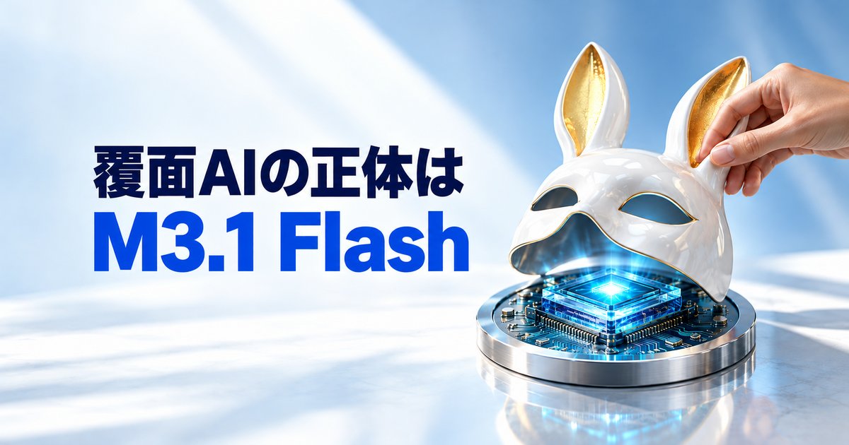 MiniMax M3.1 Flashとは?覆面AIの正体・料金・PCで動くか
