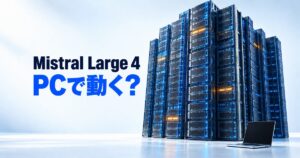 Mistral Large 4とは?料金・日本語・PCで動くかを解説