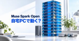 Muse Spark Openとは?自宅PCで動く?必要メモリと料金を解説