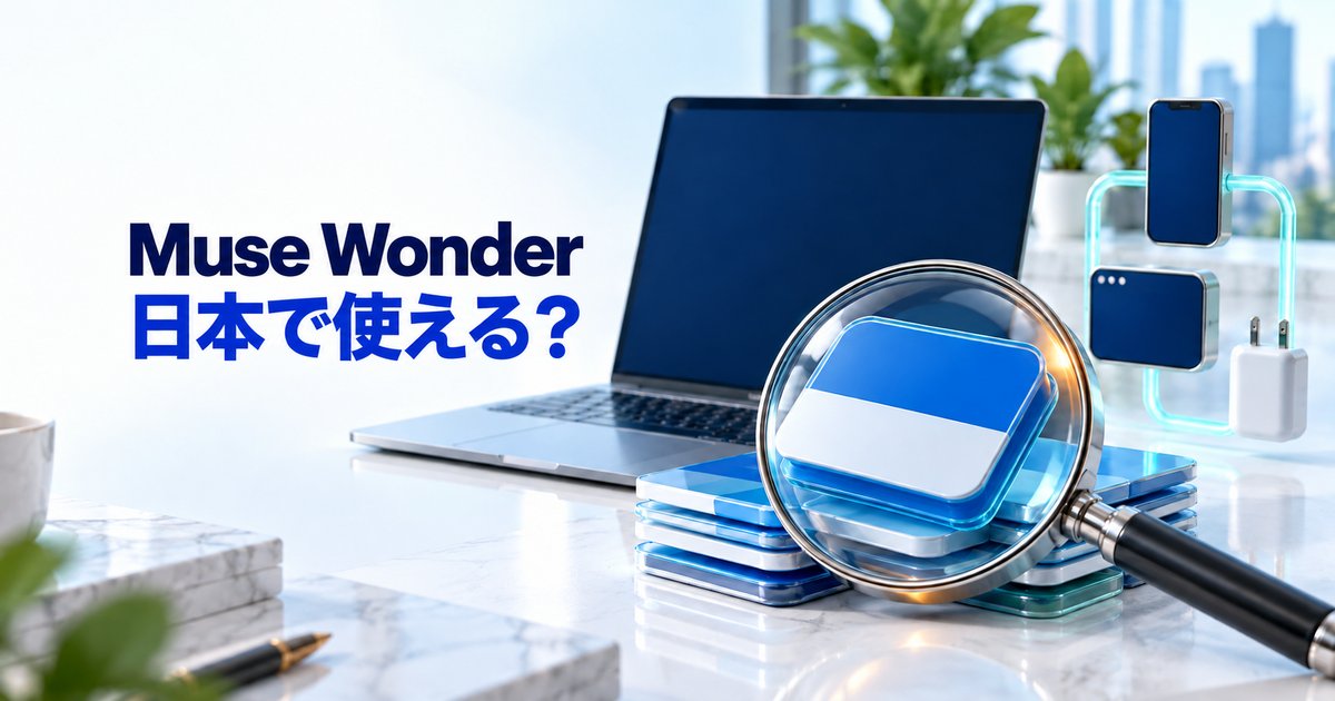 Muse Wonderとは？無料で使える？日本での提供・料金・使い方