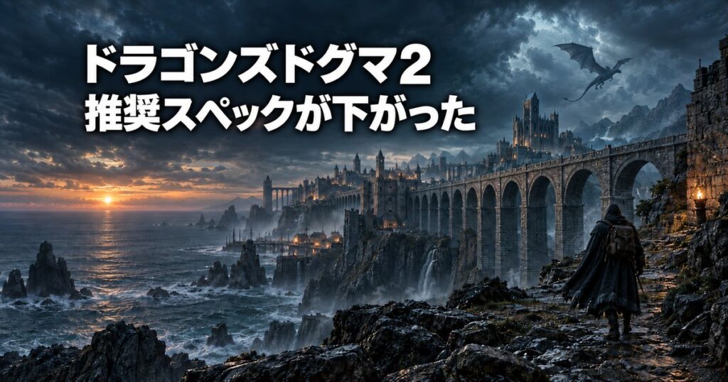 ドラゴンズドグマ2の推奨スペックは？9月のアプデで下がった要件と確認方法