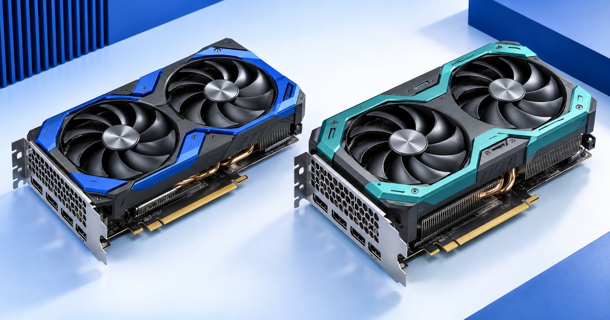 RTX 5060とRTX 3060のグラボのイメージ