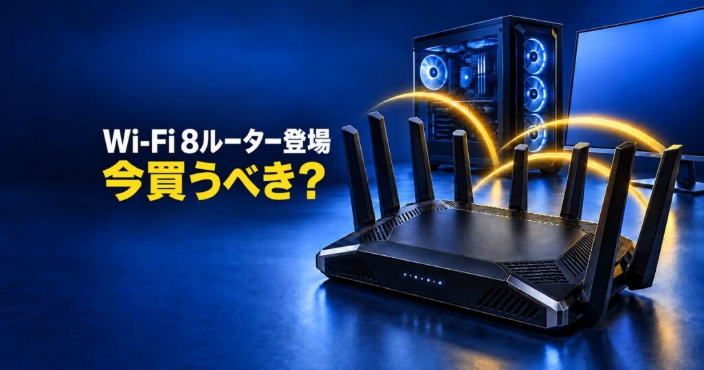 Wi-Fi 8ルーターは買い？ASUS GT-BN98が約18万円で国内発売