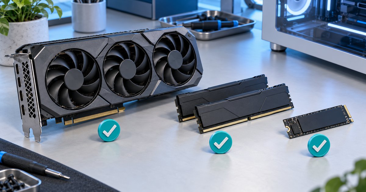 Strataの必要スペックで確認するGPU・メモリ・SSDのイメージ図